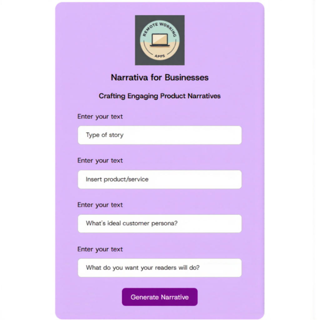Narrativa Interface